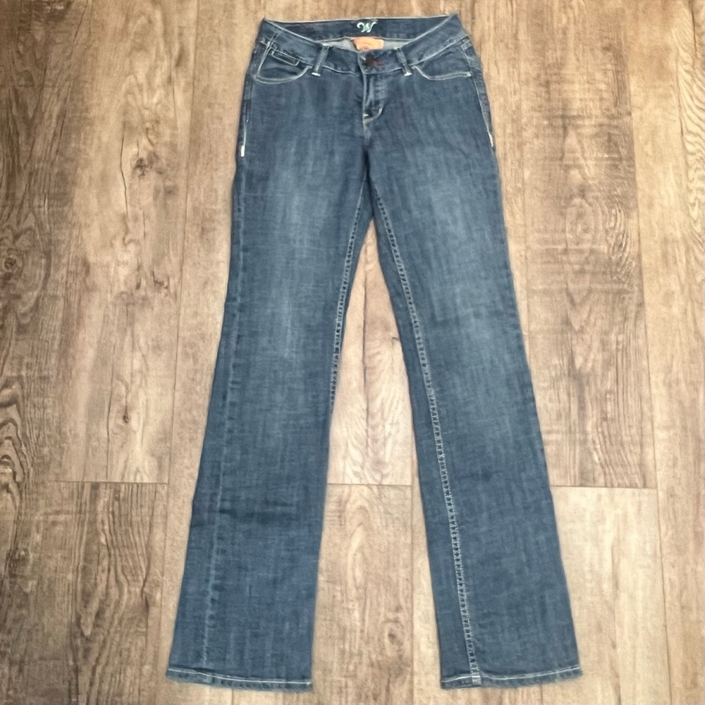 WORN | Nordstrom flap pocket boot cut jeans